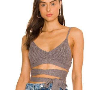 NWT For Love & Lemons Joan Knit Cami Size XL